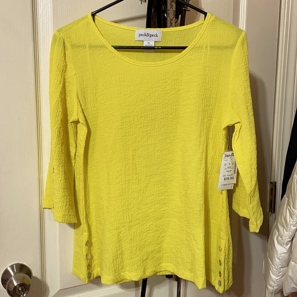 Mid-sleeve yellow too (brand new)